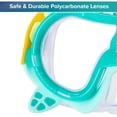 thumbnail image 2 of Dolfino Swim Goggle Mask, Latex-Free, Turtle, 2 of 8