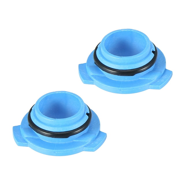Unique Bargains 2pcs 9006 HB4 LED Headlight Adapter Base Bulb Sockets Retainer Holder Universal for Car Auto Blue