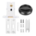 thumbnail image 1 of With Handle Door Lock Handle, Door Lock, Exquisite For Door Closet Drawer Cabinet Black, 1 of 8