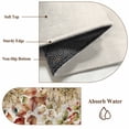 thumbnail image 6 of Round Area Rug 8 Ft, Autumn Eucalyptus Washable Non-Slip Circle Carpet for Living Room/Bedroom, Vintage Floral Leaves Rustic Plants Collection Low-Profile Large Area Rugs for Indoor, 6 of 7