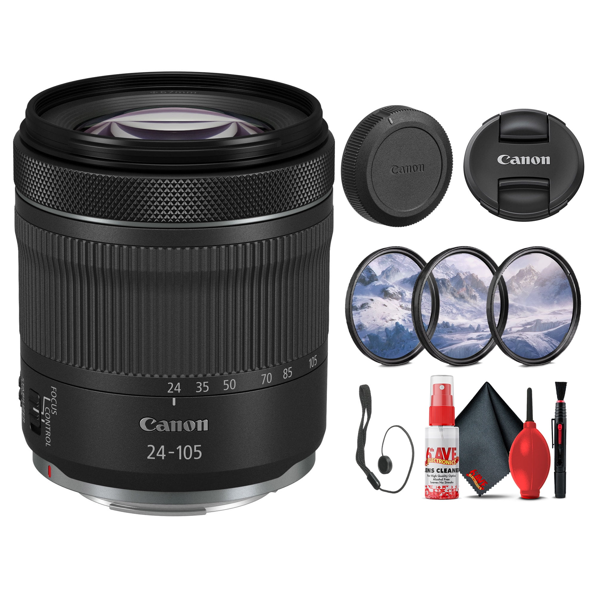 Canon RF 24-105mm f/4 L IS USM Zoom Lens, Full Frame, RF Mount
