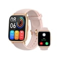 thumbnail image 1 of Reloj inteligente RUIMEN de 1,8 pulgadas para hombre y mujer con Call iOS/Android, color rosa, 1 of 8