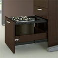 thumbnail image 3 of Scranton & Co Furniture 2 Person L Shaped Cubicle in Cherry, 3 of 7