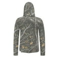 thumbnail image 6 of Dagegui Mens Camouflage UPF Shirt Lightweight Sun Protection Fishing Hoodies with Face Mask Breathable Quick Dry T-Shirt for Outdoor Work 003 Camouflage XXXL, 6 of 9