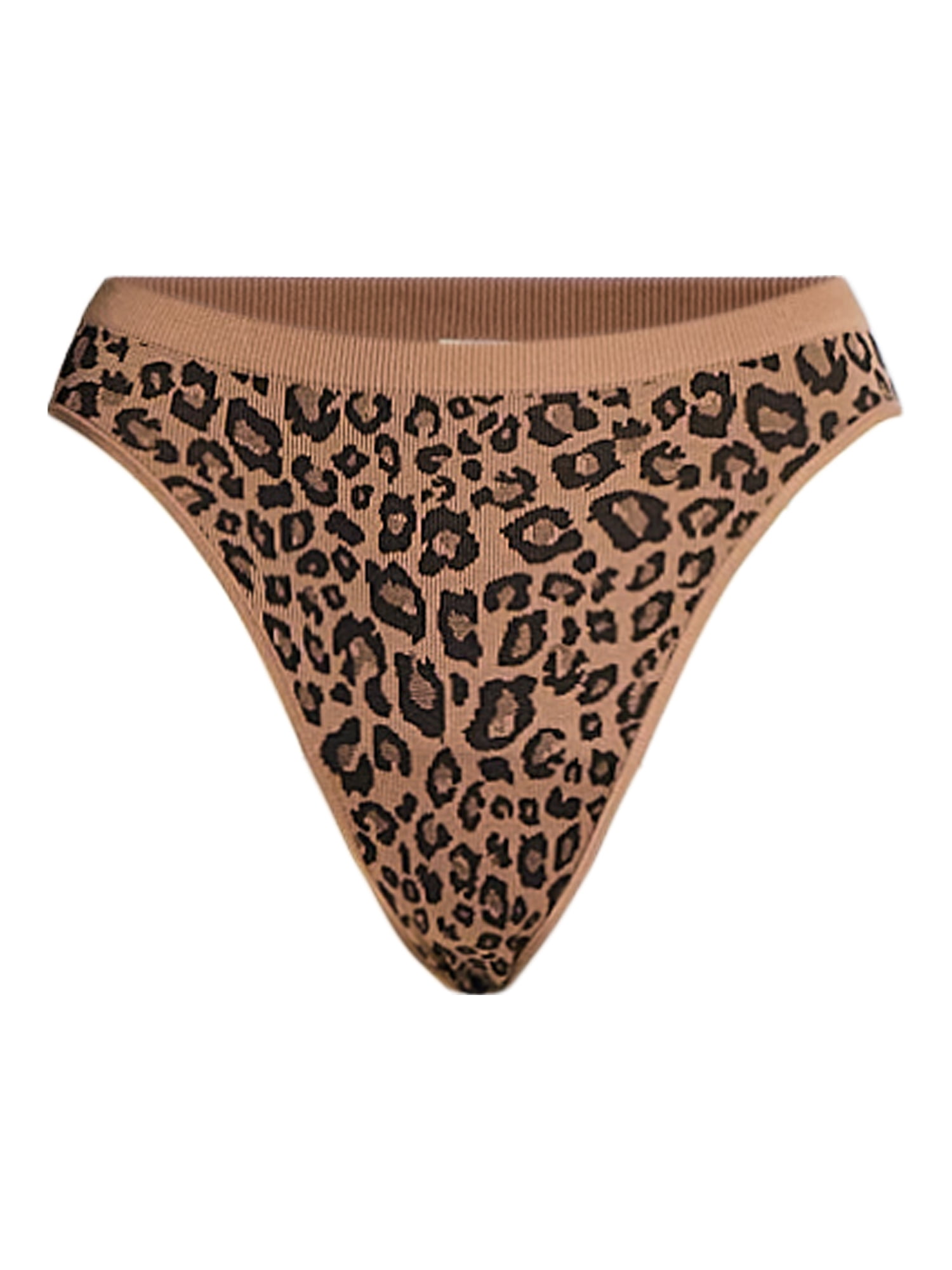 Joyspun Women's Seamless Bikini Panties, 3-Pack, Sizes XS-3XL