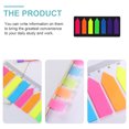 thumbnail image 2 of Shisuyan Page Markers Sticky Tabs Assorted Color 5Pack 4.9X2.2X0.2In, 2 of 9