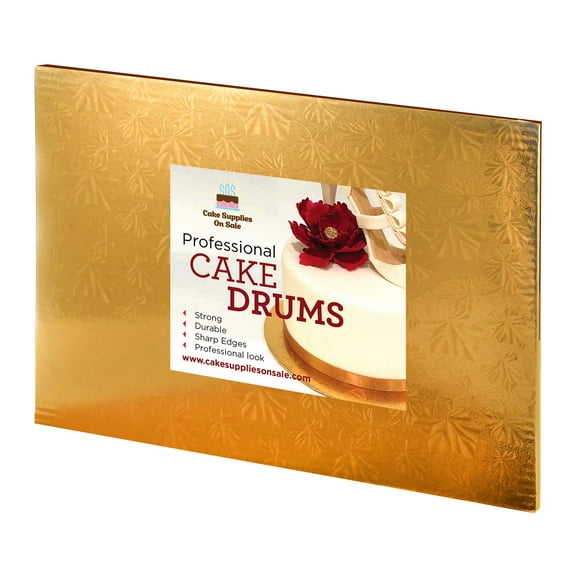 14x19 Gold Thin Drum 1/4" thick, single unit