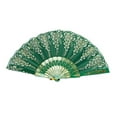 thumbnail image 1 of Feng Shui Import LLC 4650 Ventilateur à Main Vert, 1 of 4