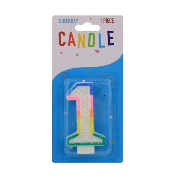 Colorful Birthday Candle - 1
