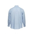 thumbnail image 3 of Tommy Hilfiger Blue Pinstripe Button Down Shirt Sport , Size 17-37_38 Tall, 3 of 4