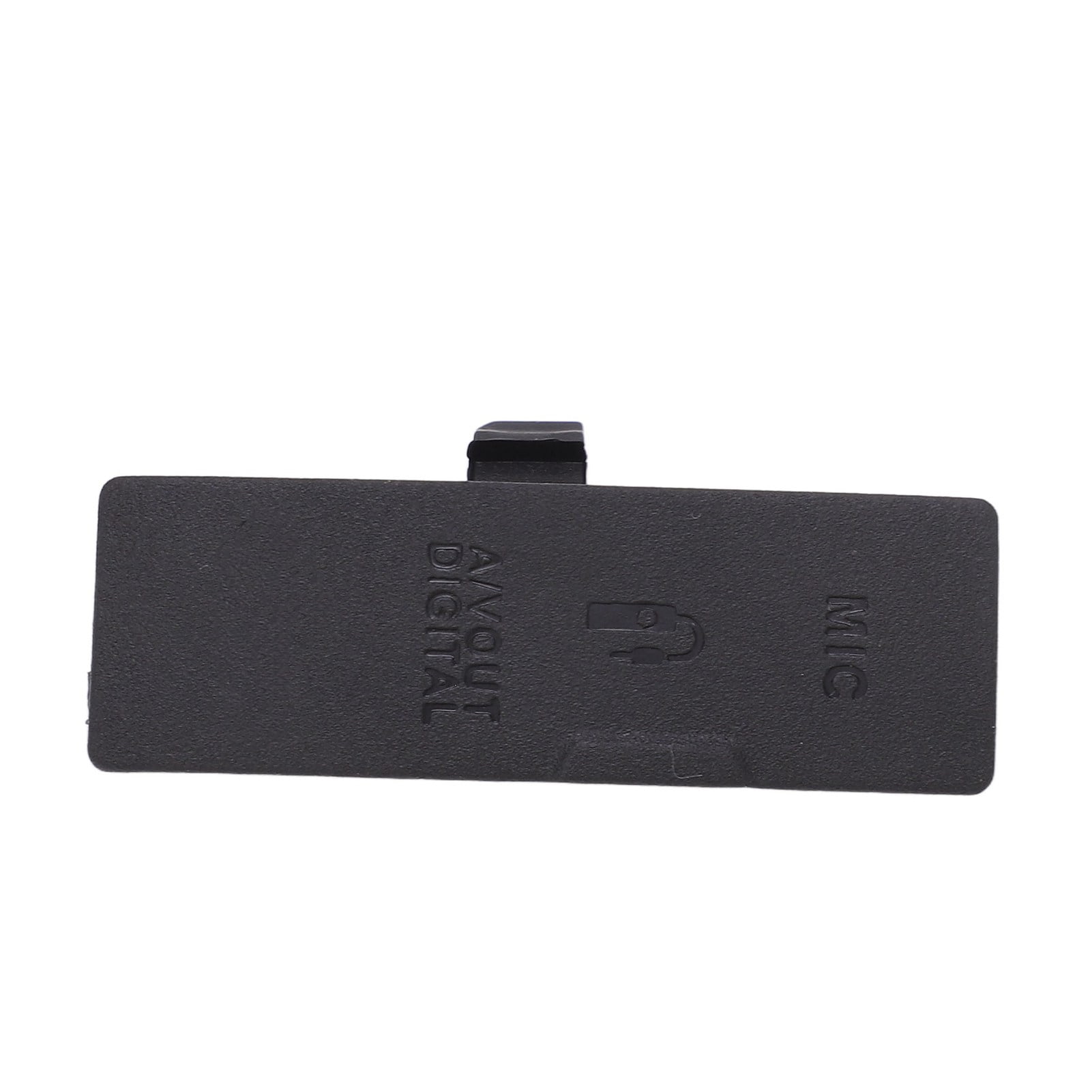 M Buder Camera USB Door Cover Replacement Part Rubber Bottom Interface Protection for 550D Digital Camera Accessories Black (0.12 oz / 3 g) Protective DC In Video Out Port Lid