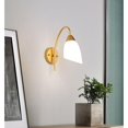thumbnail image 1 of Modern Gold Wall Light Led Lighting Wall Sconces Indoor Glass Globe Wall Light Wireless Wall Sconce Decor for Bedroom Bathroom Loft Vanity, 1 of 5