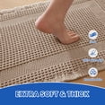 thumbnail image 3 of JIATER Waffle Bathroom Rugs Non-Slip Washable Bath Mat Super Absorbent Quick Dry, 3 of 9