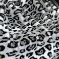 thumbnail image 2 of Plutus Gray Silver Jaguar Faux Fur Luxury Throw Blanket, 2 of 3