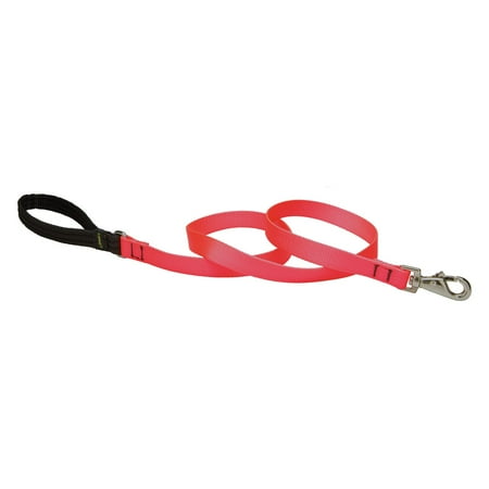 UPC: 0746889225591 | Lupine 22559 Padded Handle Dog Leash  6  x 1   Red