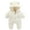 White, variant on Baby Items Baby Girls Boys Winter Clothes Snowsuit Teddy Bear Onesie Outfit Newborn Fleece Jumpsuit Romper Coat Hooded Suit Newborn Boy Clothes Baby Clothes Unisex (Blue,80)