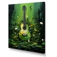 thumbnail image 2 of Designart "Grass Green Melodies On Guitar I" Music Canvas Wall Art, 2 of 7