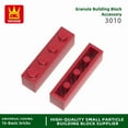 thumbnail image 3 of 67PCS/lot 3010 1x4 Basic Building Blocks Moc Parts Compatible with Bricks DIY Children Toys Assembly Gift Storage Box 89.Trans-Medium Gree, 3 of 6