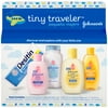 Johnsons Tiny Traveler, Baby Bath And Baby Skin Care Products, Travel Gift Set,Â 5 Items