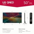 thumbnail image 3 of LG 50" Class 4K UHD QNED Web OS Smart TV with HDR 75 Series (50QNED75URA), 3 of 16