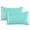 12-Green, variant on Fdelink Pillow Cases Clearance Silk Pillowcases 2 Pack for Hair and Skin Both Sides Proof Soft Breathable Smooth Silk Pillow Cover Red