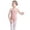 Pink-b, variant on Gymnastics Leotards for Girls Solid Color Short Sleeve Dance Leotard Girls Bodysuit for Dance Class 4-5 Years