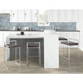 thumbnail image 2 of LumiSource Fuji Stacker 26" Fixed-Height Counter Stool - Set of 3, 2 of 7