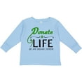 thumbnail image 3 of Inktastic Donate Life-Be an Organ Donor Boys or Girls Long Sleeve Toddler T-Shirt, 3 of 5