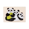 thumbnail image 2 of Rompecabezas de animales de madera Juguete educativo de inclinación temprana Cognición Inteligencia Rompecabezas Forma Rompecabezas Macarena Rompecabezas, 2 of 7