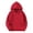 Red, variant on HomeDM Boys and Girls Sweatshirts Long Sleeve Pullover Hoodies with Pockets Solid Color