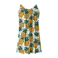 thumbnail image 4 of Ovzne Robes d'Été pour Femmes 2025 Robe pour Femme Robe à Col Rond Sans Manches Dégradé Teinture sur Nœuds Robe de Plage Robe de Vacances Liquidation, 4 of 6