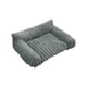 thumbnail image 2 of Cama para perros y gatos con forro de piel de conejo | Cojín suave y acogedor para sofá para mascotas para todo tipo de clima | Calidez invernal | Material transpirable | 50 x 30 x 20 cm | Gris,, 2 of 6