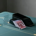 thumbnail image 4 of BAELLERT Poker Card Dispenser Portable Standard Size Card Dealing Shoe Dealer Holder Clear Discard Tray Casino Board Game Table Accessory, 4 of 8