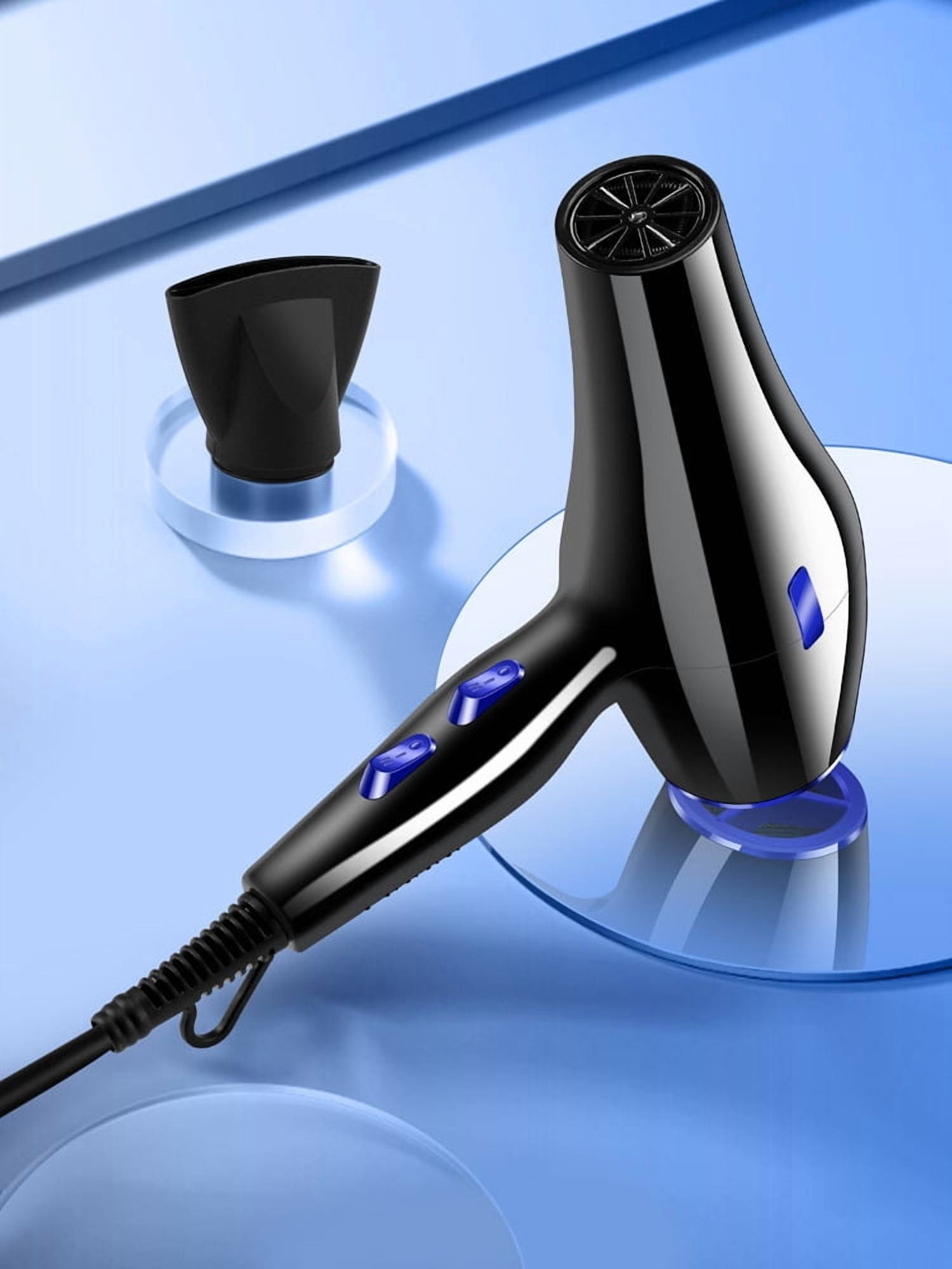 Hair Dryer, Professional Salon Ionic  Blow Dryer with Diffuser for Quick Drying and Styling - Lightweight Design