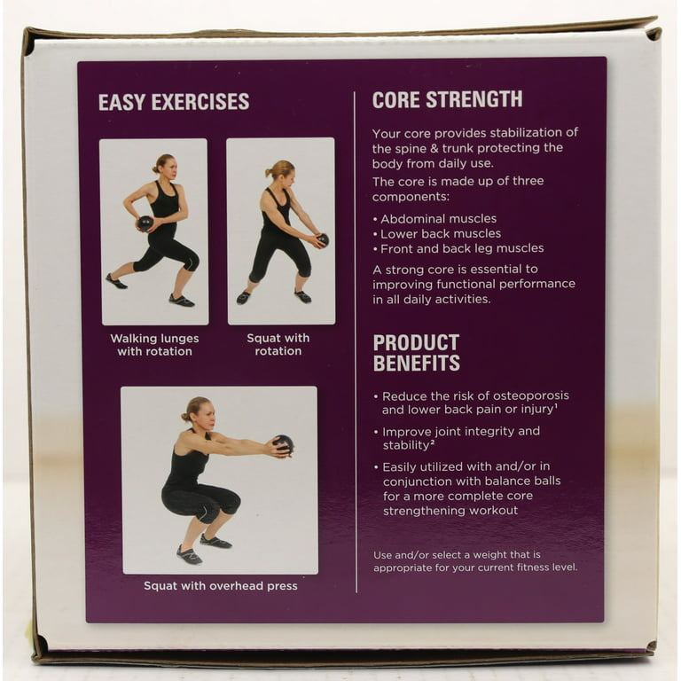 Forever Fit by Denise Austin, Medicine Ball, Soft, Toning