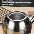 thumbnail image 3 of Tea Pots with Infusers for Loose Tea Stainless Steel Teapot Tea Kettle Coffee Pot with Lid and Filter Screen Curved Handle, Tea Kettle Stovetop Teapot for Home Restaurant Hotel, 3 of 7