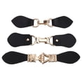 thumbnail image 1 of 3 Pcs Foulard Chandail Cardigan Clips Boucles Fermeture de Cou, 1 of 9