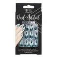 thumbnail image 2 of Set de uñas artificiales Ardell Nail Addict, azul metálico, 2 of 3