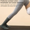 thumbnail image 4 of Calcetines de yoga con empuñaduras para mujer, calcetines antideslizantes para yoga, pilates, barra, danza, 4 of 6