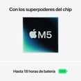 thumbnail image 4 of MacBook Air 13 Pulgadas M5 16GB 512GB Blanco Estelar, 4 of 5