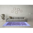 thumbnail image 3 of Ahgly Company Indoor Rectangle Oriental Blue Traditional Area Rugs, 8' x 10', 3 of 4