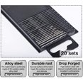 thumbnail image 2 of 20pcs 0.31.6 mm Tige Mini Foret Micro Set Micro Bavures Rotatives pour Outils Électriques, 2 of 5