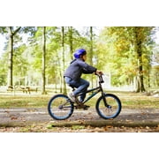 20 Kent Bicycle Chaos Boys Child Bicycle, Matte Black and Blue