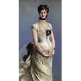 thumbnail image 2 of Sargent, John Singer 15x24 White Modern Wood Framed Museum Art Print Titled - Madame Paul Poirson 1885, 2 of 4