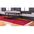 thumbnail image 3 of Unique Loom Tapis de Course Torkaman 2' 7 x 10' Rouge/noir Tekke, 3 of 14
