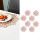 thumbnail image 4 of Manteles de mesa huecos fáciles de limpiar 8 manteles individuales de mesa de comedor que no se decoloran para la cocina, 4 of 7