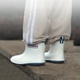 thumbnail image 5 of Kogui Rain Boots for Kids Toddler Rain Boots with Easy-On Handles, Waterproof Rubber Kids Rain Boots for Girls and Boys Size 7 (Light Gray,Toddler 7), 5 of 5