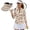 250th Anniversary, variant on Garronmavis Daisy Women's Golf Shirt and Sun Visor Hat Set Quarter Zip Golf Shirts for Women 4-Way Stretch Suitable for Golf Enthusiasts Soft and Comfortable Breathable Fabric