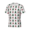 thumbnail image 3 of Rocae Buffalo Plaid Christmas Trees for Men's Moisture-Wicking Crew Tee - T-Shirt for Sports, Outdoor Activities, and Casual WearX-Large, 3 of 9