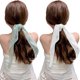 thumbnail image 1 of Bufanda de encaje vintage Bufanda de cuello triangular Bolso de encaje bordado Bolso para el cabello para mujer, 1 of 5